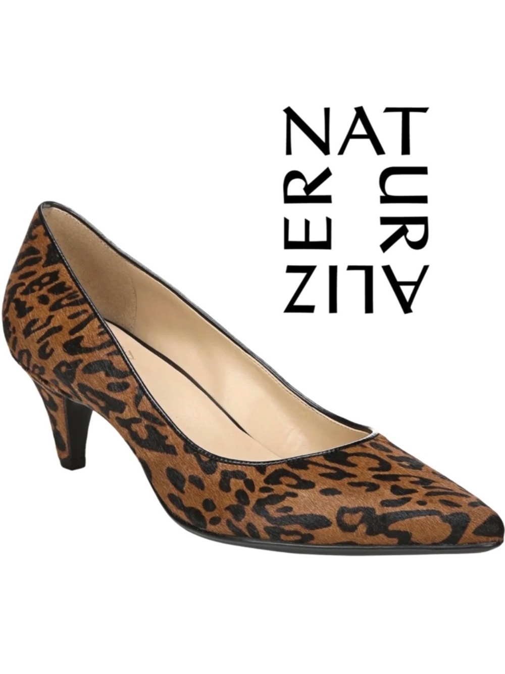 Naturalizer Beverly Leopard Cheetah Pump Heel Shoe